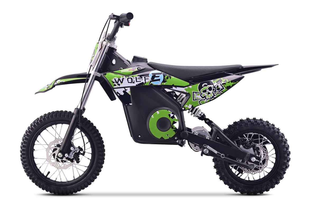 WOLF-E Electric Motor Vehicle Green