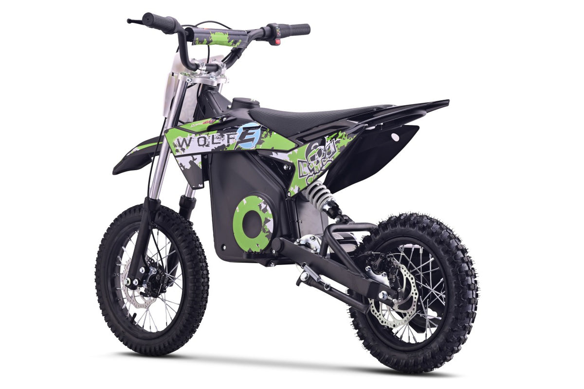 WOLF-E Electric Motor Vehicle Green
