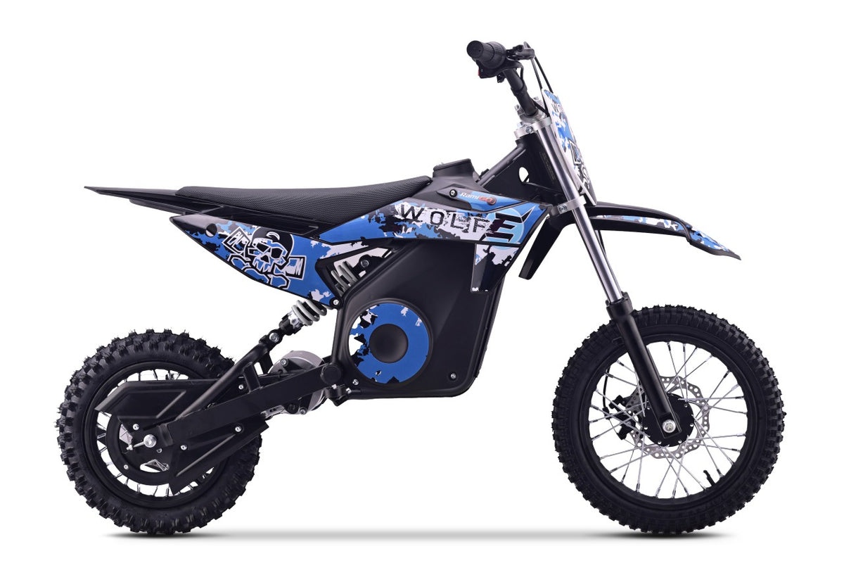 WOLF-E Electric Motor Vehicle Blue