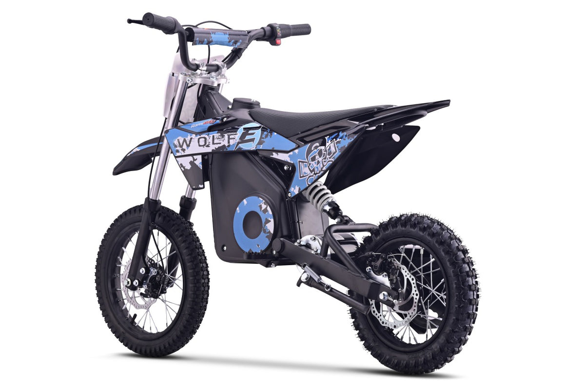 WOLF-E Electric Motor Vehicle Blue