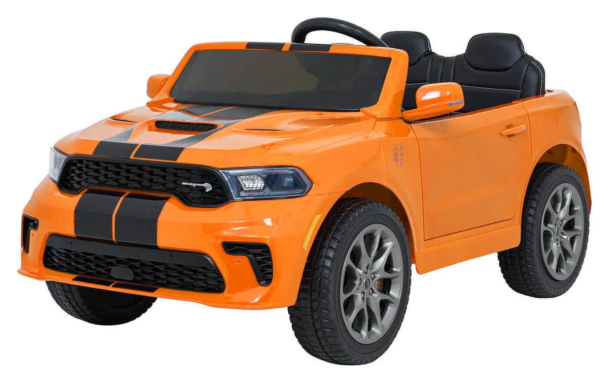 Elektrické autíčko Dodge Durango oranžová