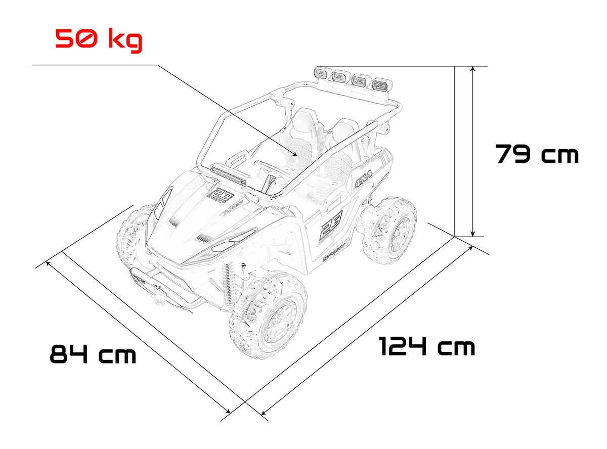 Buggy TURBO 23 Green