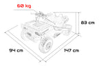 Elektrická buggy PROSPECTOR 4x4 STRONG čierna