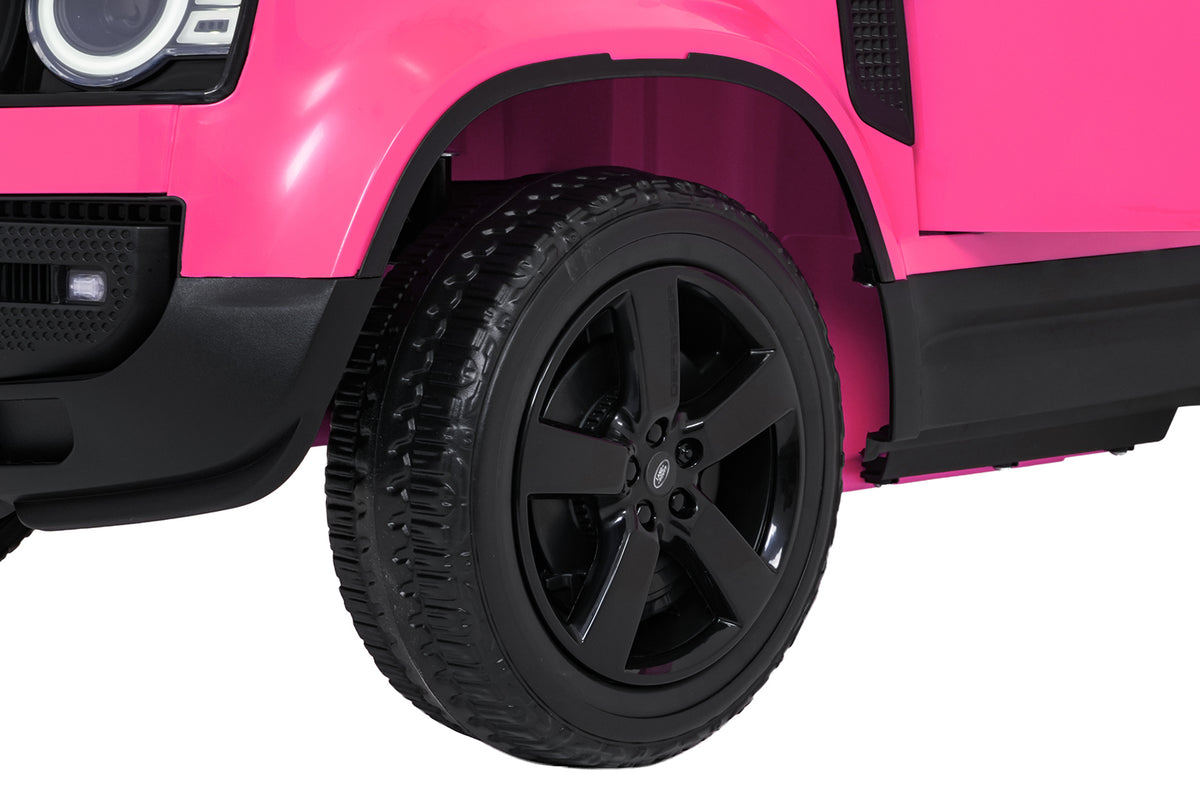 Elektrické autíčko Land Rover Defender ružová