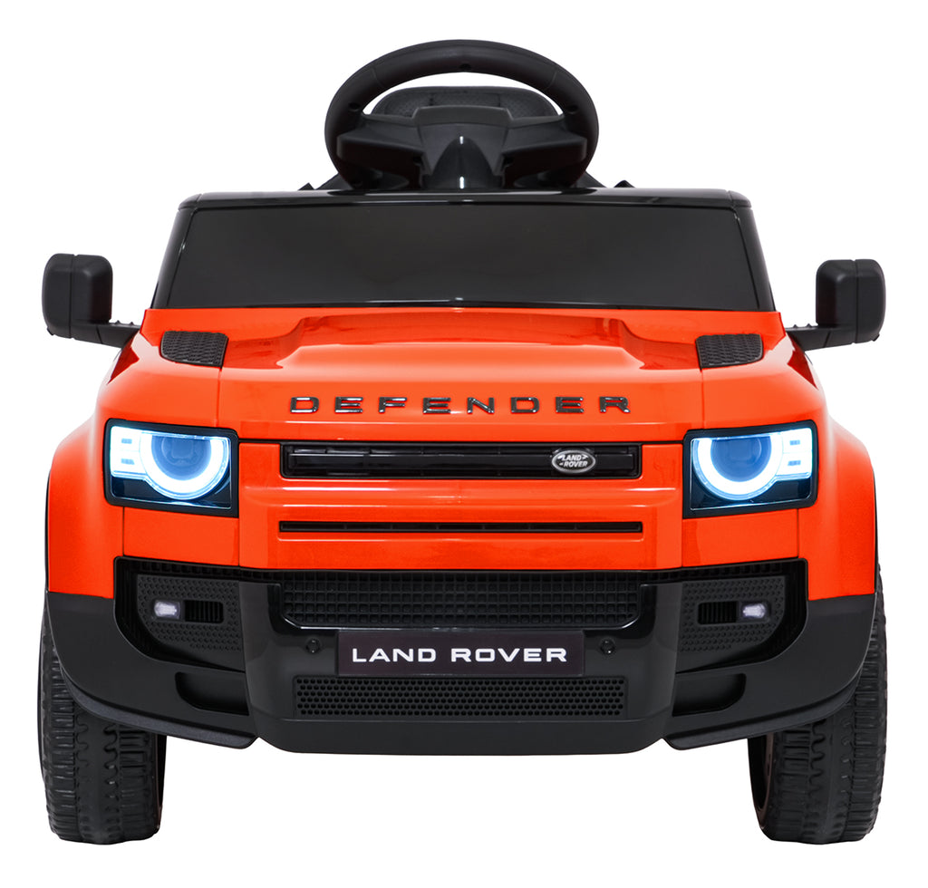 Land Rover Defender Orange Vehicle