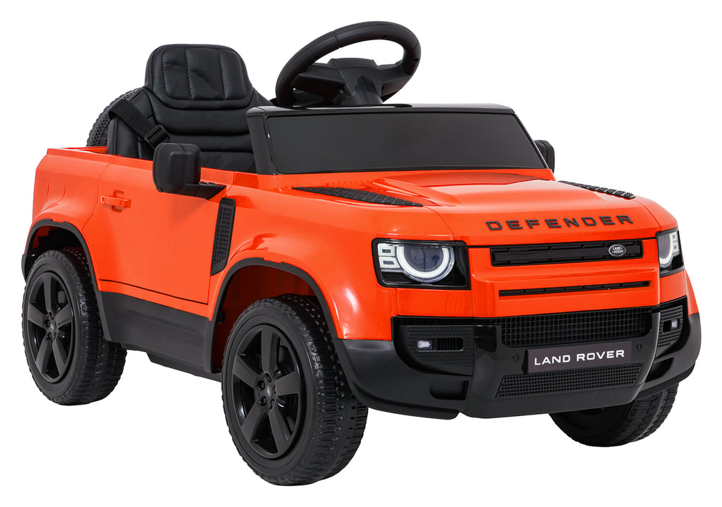 Land Rover Defender Orange Vehicle
