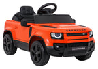 Land Rover Defender Orange Vehicle