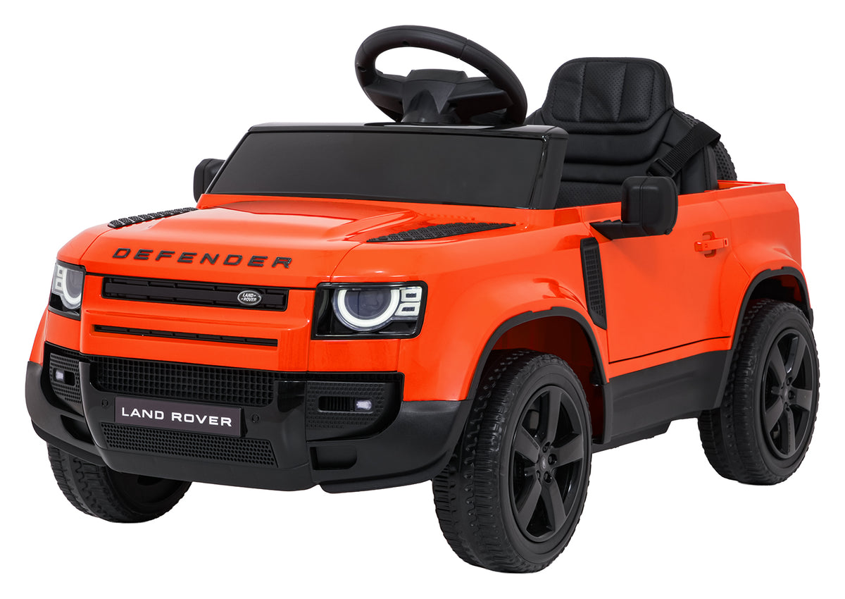 Land Rover Defender Orange Vehicle