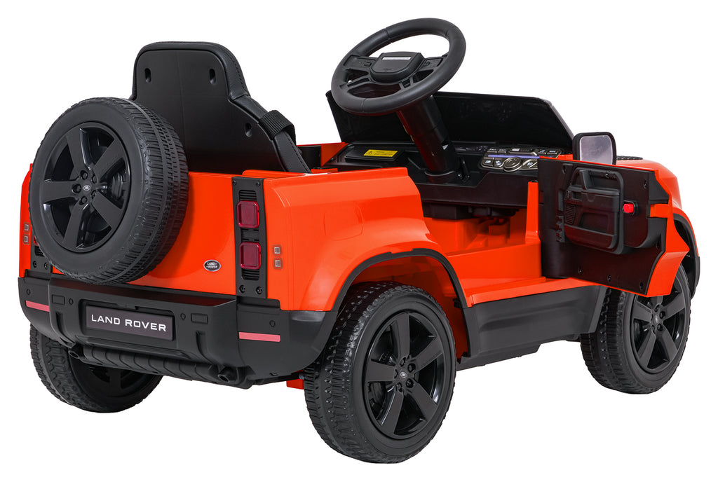 Land Rover Defender Orange Vehicle