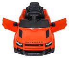 Land Rover Defender Orange Vehicle