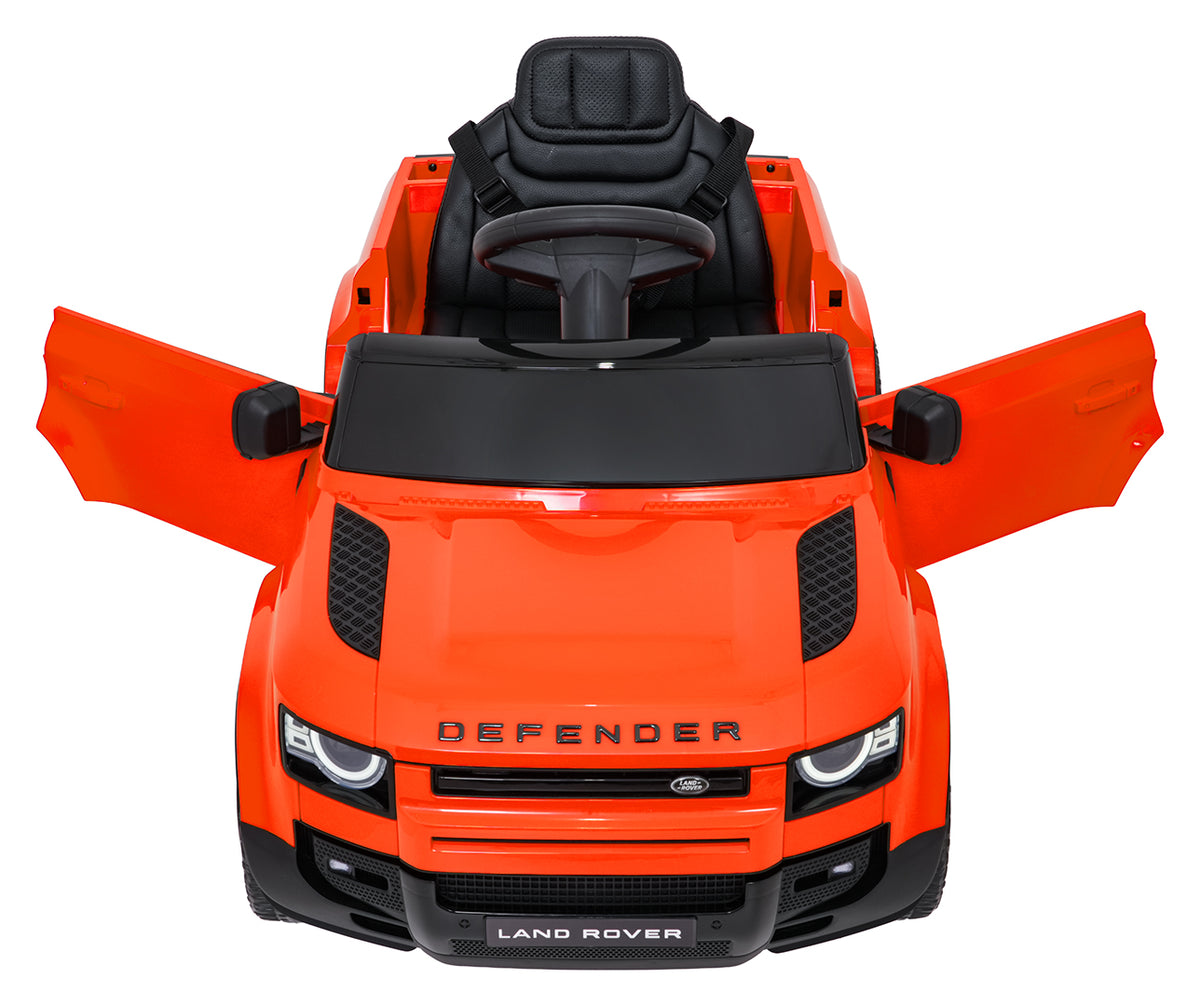 Land Rover Defender Orange Vehicle