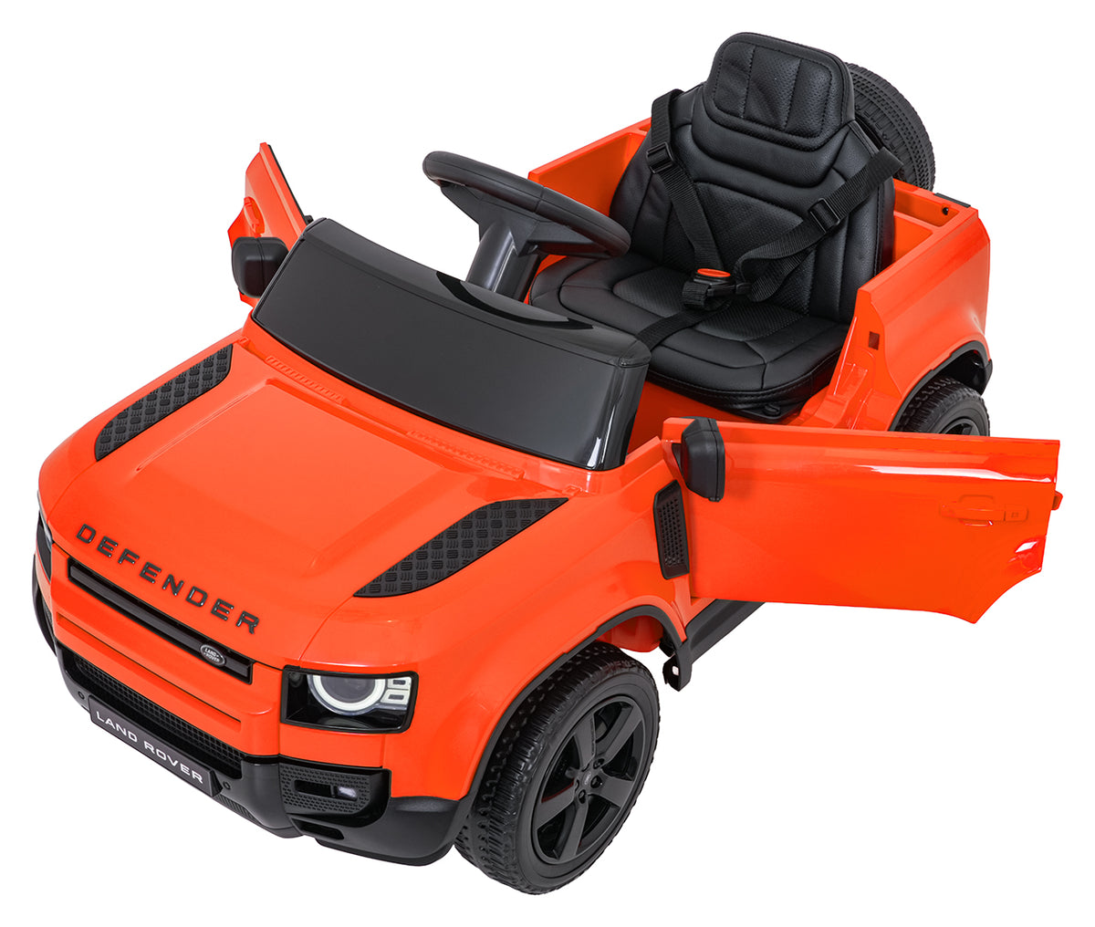 Land Rover Defender Orange Vehicle