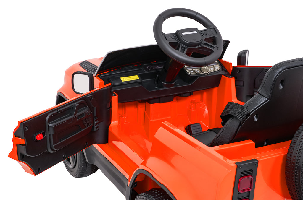 Land Rover Defender Orange Vehicle
