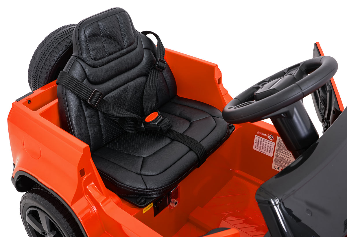 Land Rover Defender Orange Vehicle