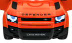Land Rover Defender Orange Vehicle