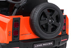 Land Rover Defender Orange Vehicle