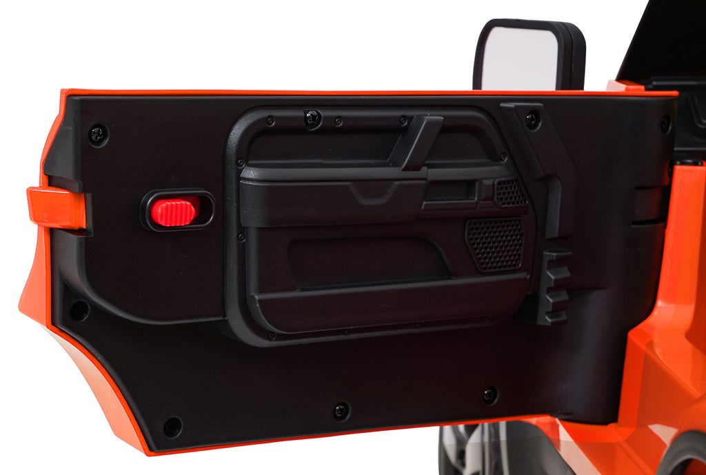 Land Rover Defender Orange Vehicle