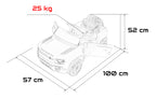 Elektrické autíčko Land Rover Defender oranžová