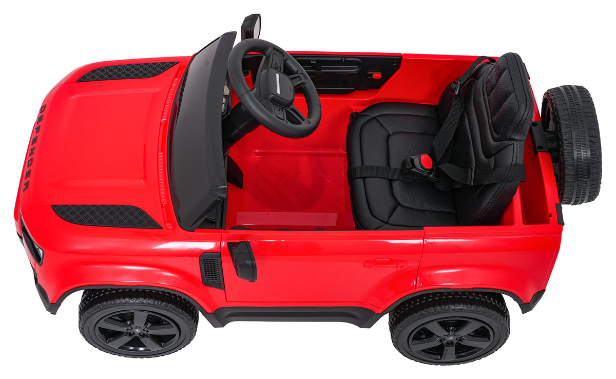 Land Rover Defender Red Vehicle