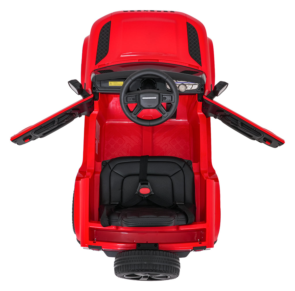 Land Rover Defender Red Vehicle