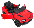 Land Rover Defender Red Vehicle