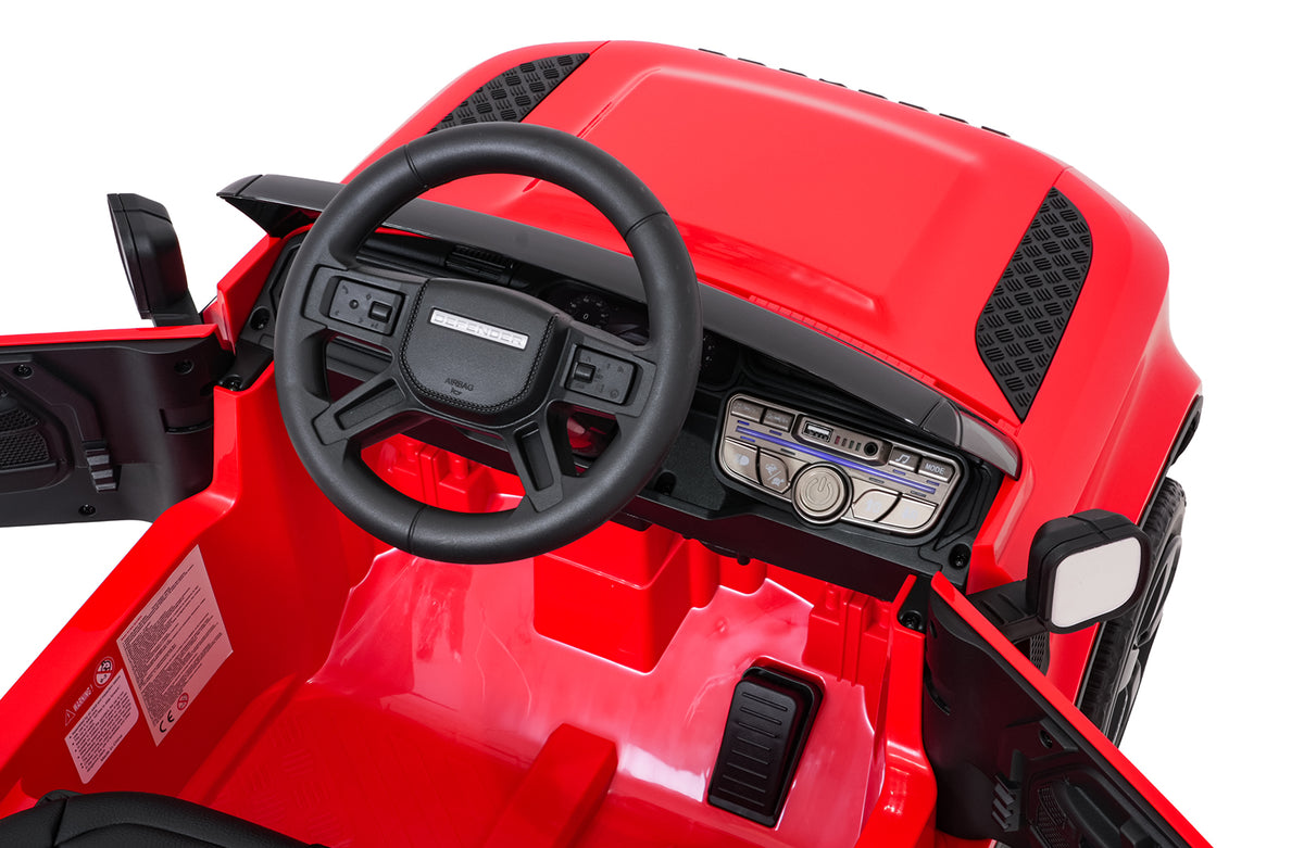 Land Rover Defender Red Vehicle
