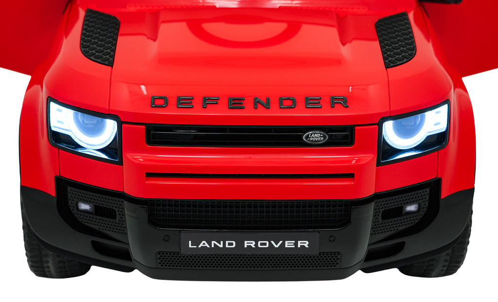 Land Rover Defender Red Vehicle