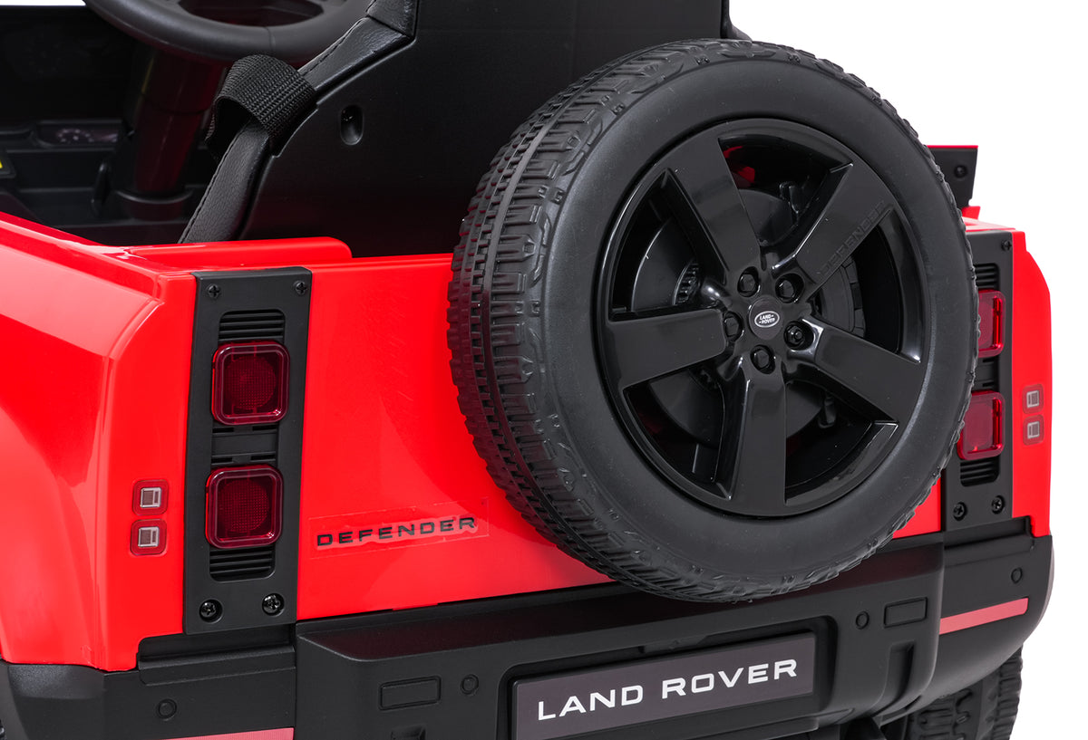 Elektrické autíčko Land Rover Defender červená