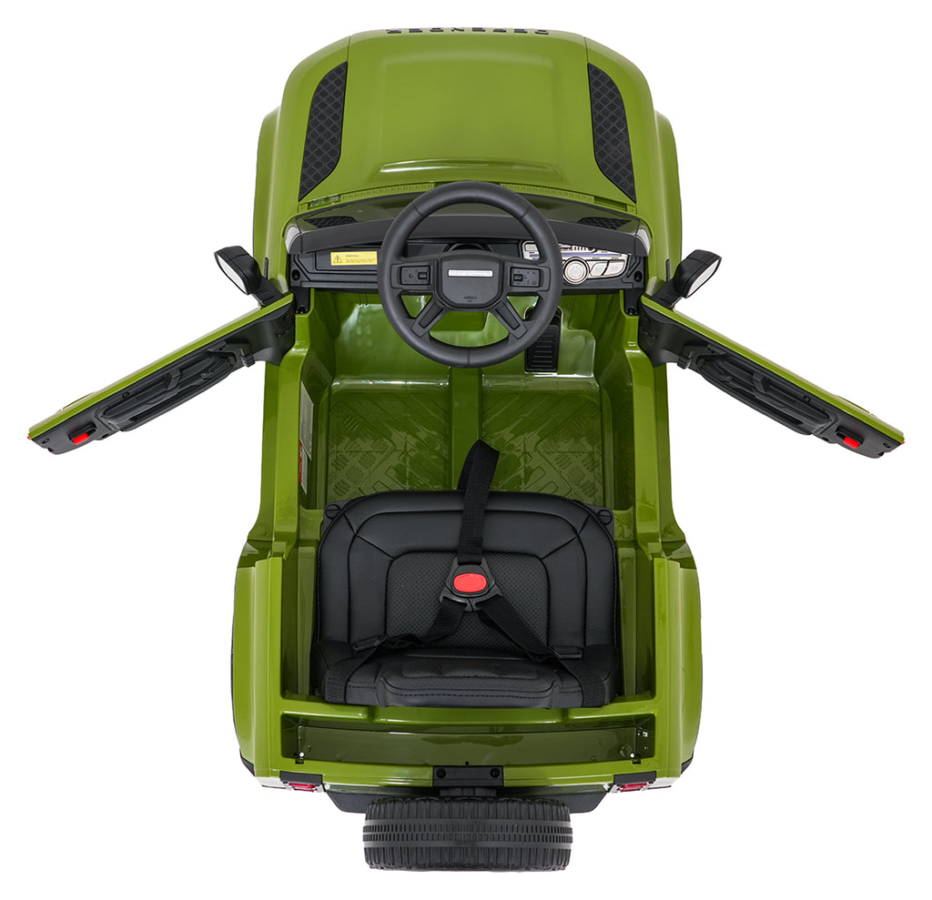 Elektrické autíčko Land Rover Defender zelená