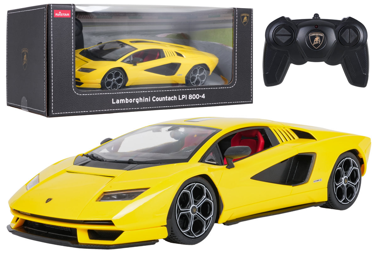 R/C 1:16 Lamborghini Countach LPI 800-4 Yellow RASTAR