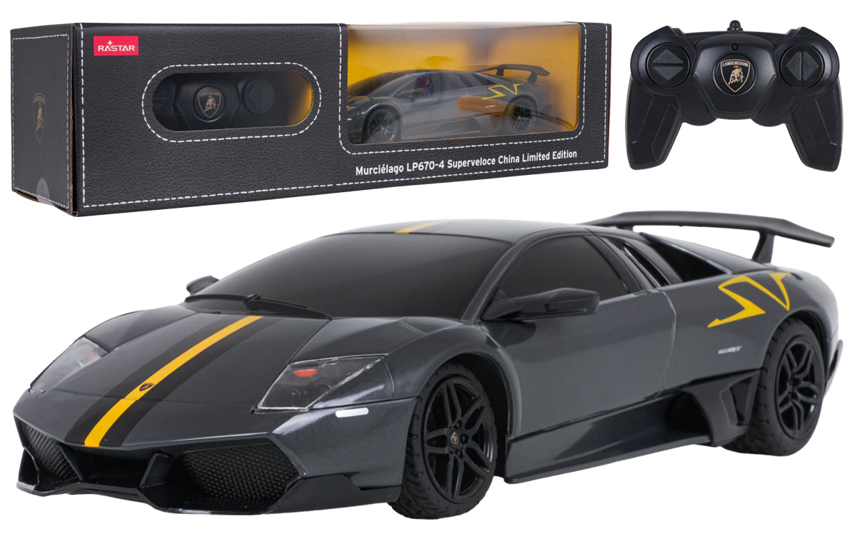 R/C car 1:24 Murcielago LP670-4 Superveloce Gray RASTAR