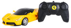 R/C car 1:24 Ferrari LaFerrari Yellow RASTAR