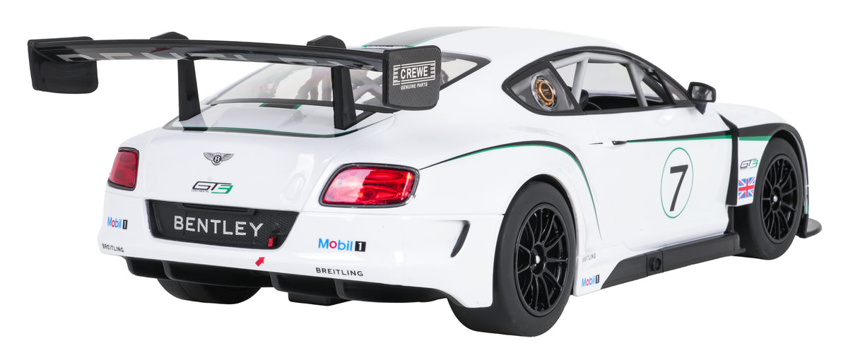 R/C Car 1:14 Bentley Continental GT3 White RASTAR