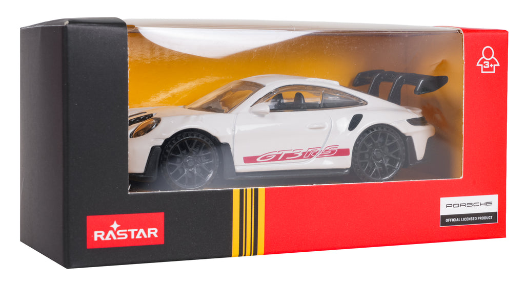 Metal Car 1:43 Porsche 911 GT3 RS White RASTAR