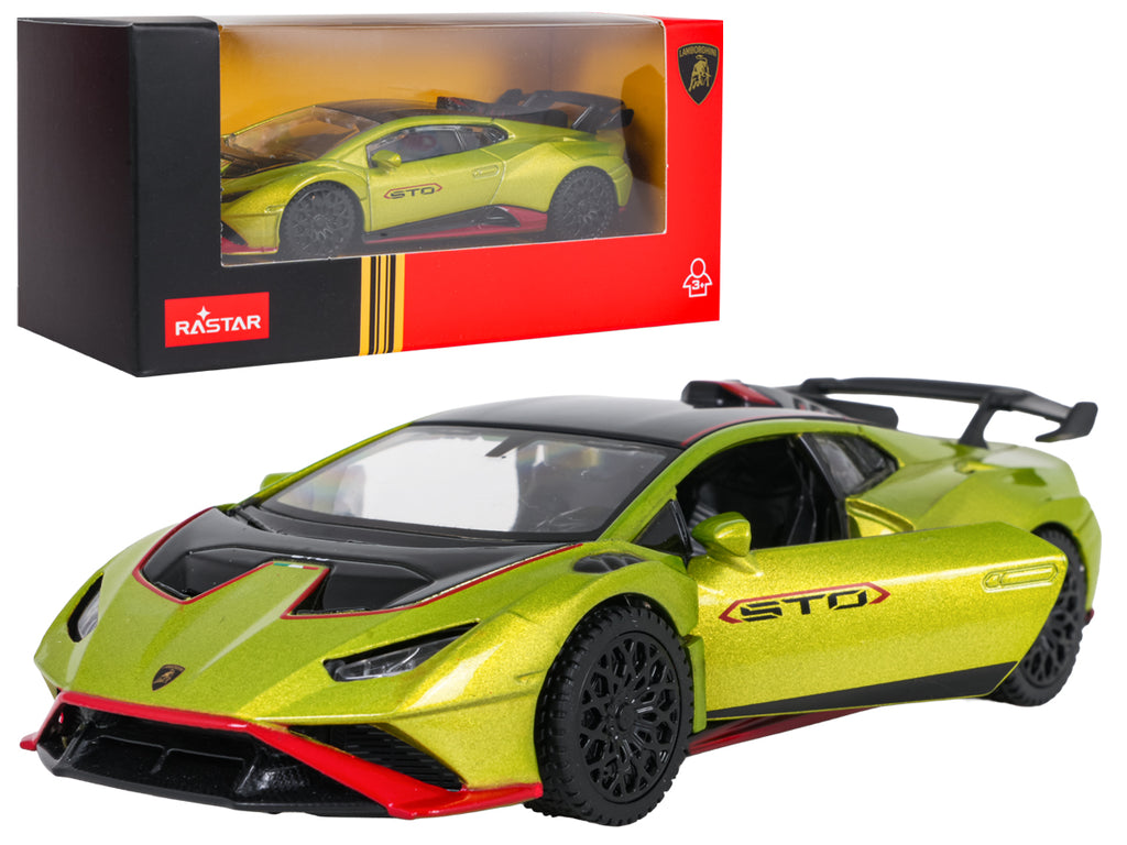 Metal Car 1:43 Lamborghini Huracan STO Green RASTAR