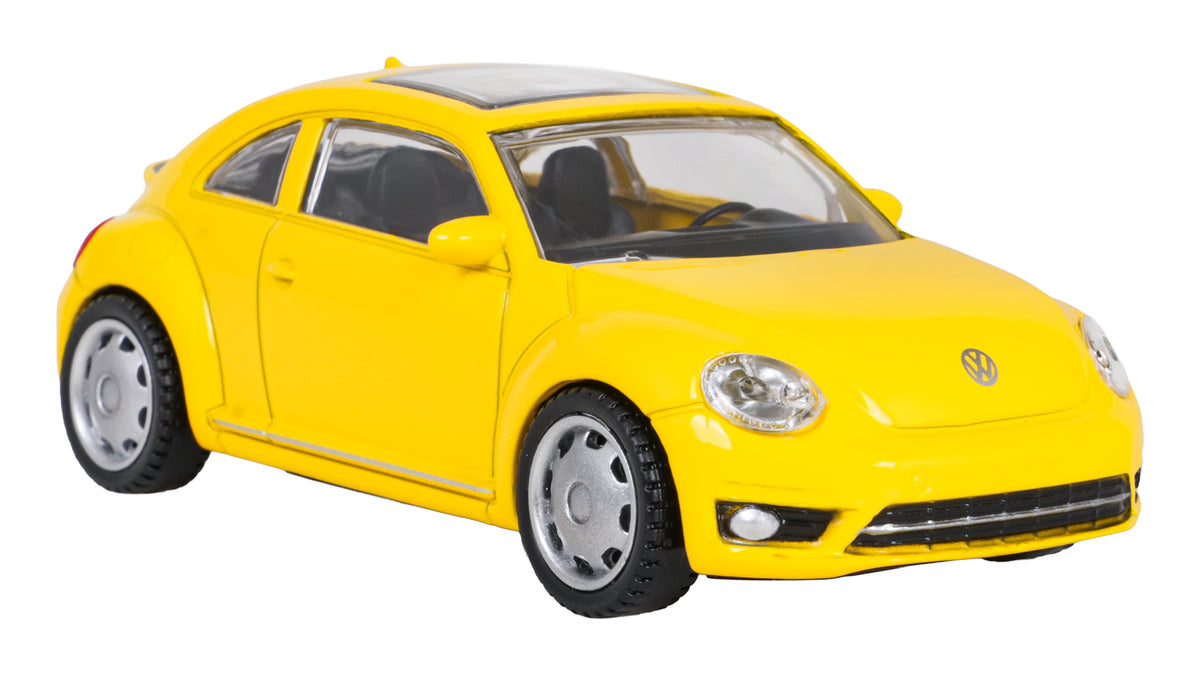 Metal Car 1:43 Volkswagen Beetle Yellow RASTAR