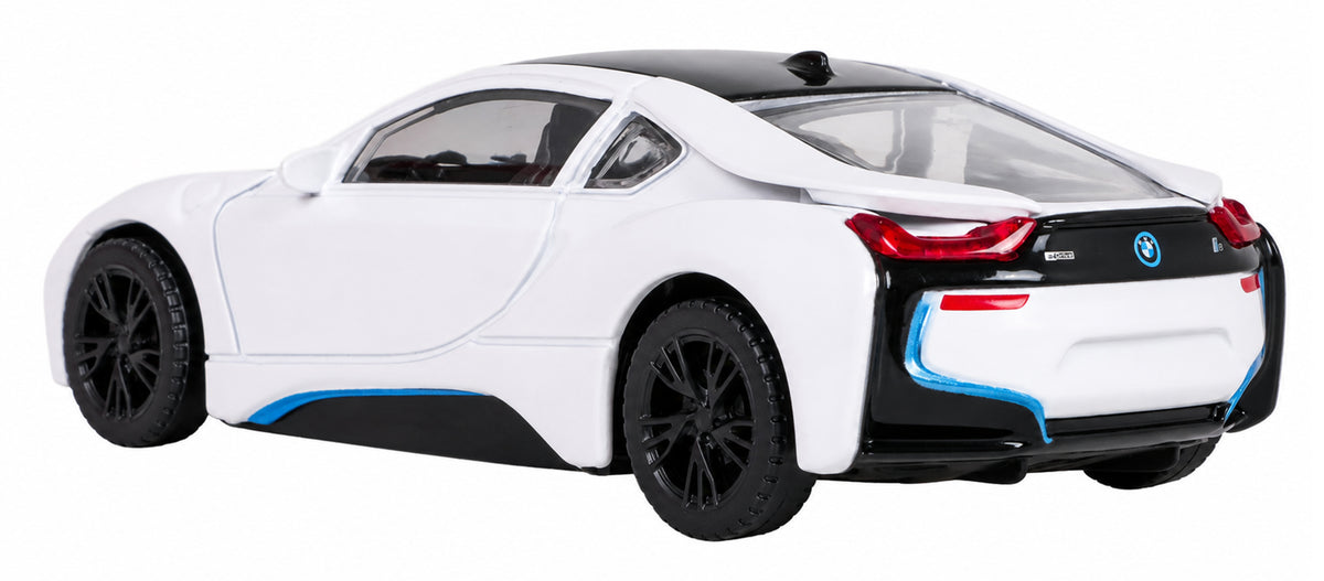 Metal Car 1:43 BMW i8 White RASTAR