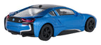 Metal Car 1:43 BMW i8 Blue RASTAR