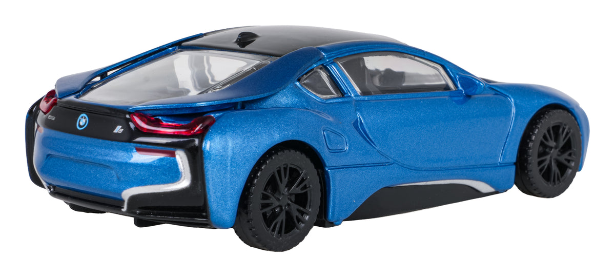 Metal Car 1:43 BMW i8 Blue RASTAR