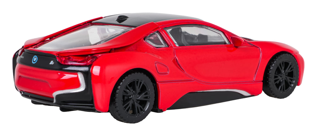 Metal Car 1:43 BMW i8 Red RASTAR