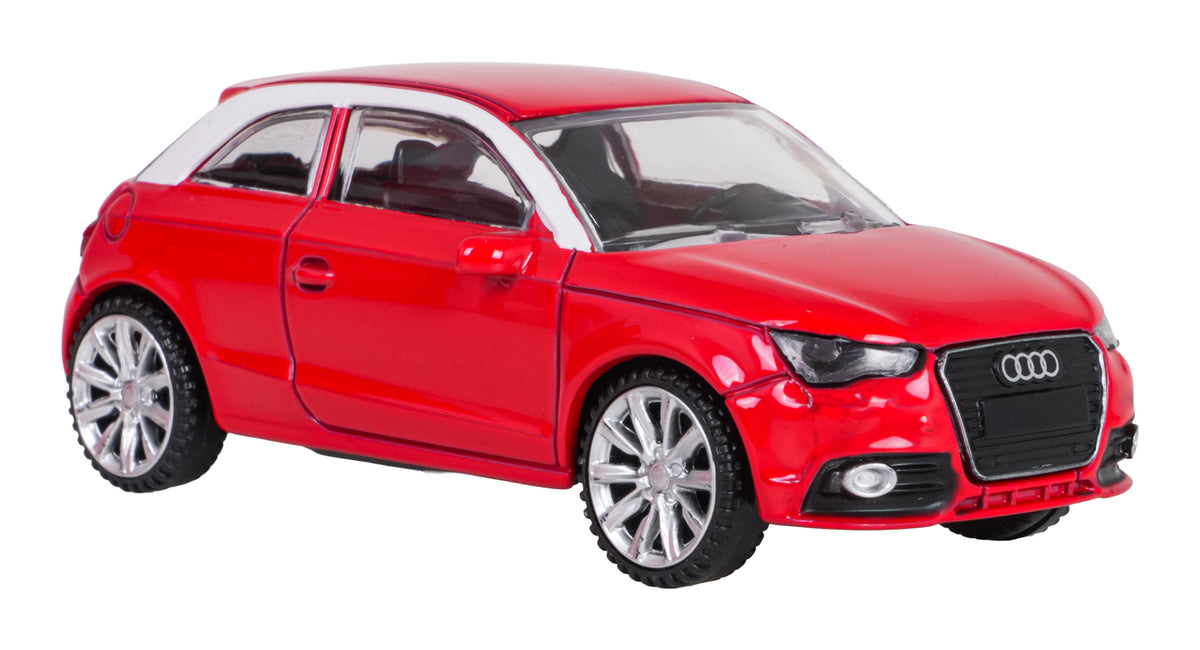 Metal Car 1:43 Audi A1 Red RASTAR