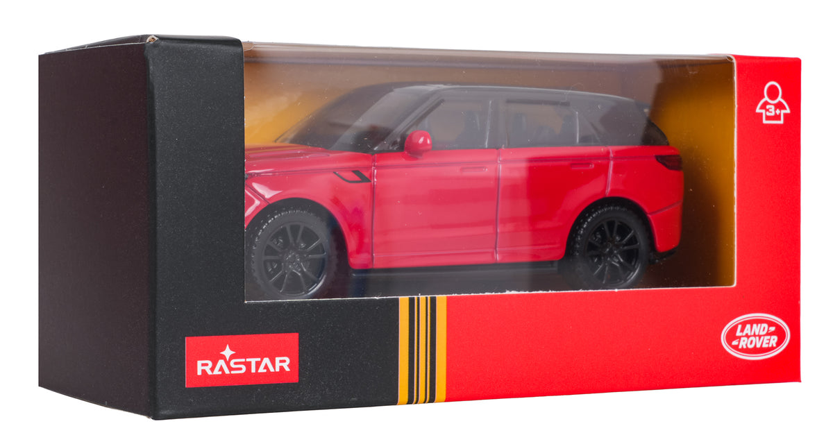 Metal Car 1:43 Range Rover Sport SV Red RASTAR