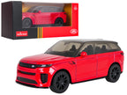 Metal Car 1:43 Range Rover Sport SV Red RASTAR