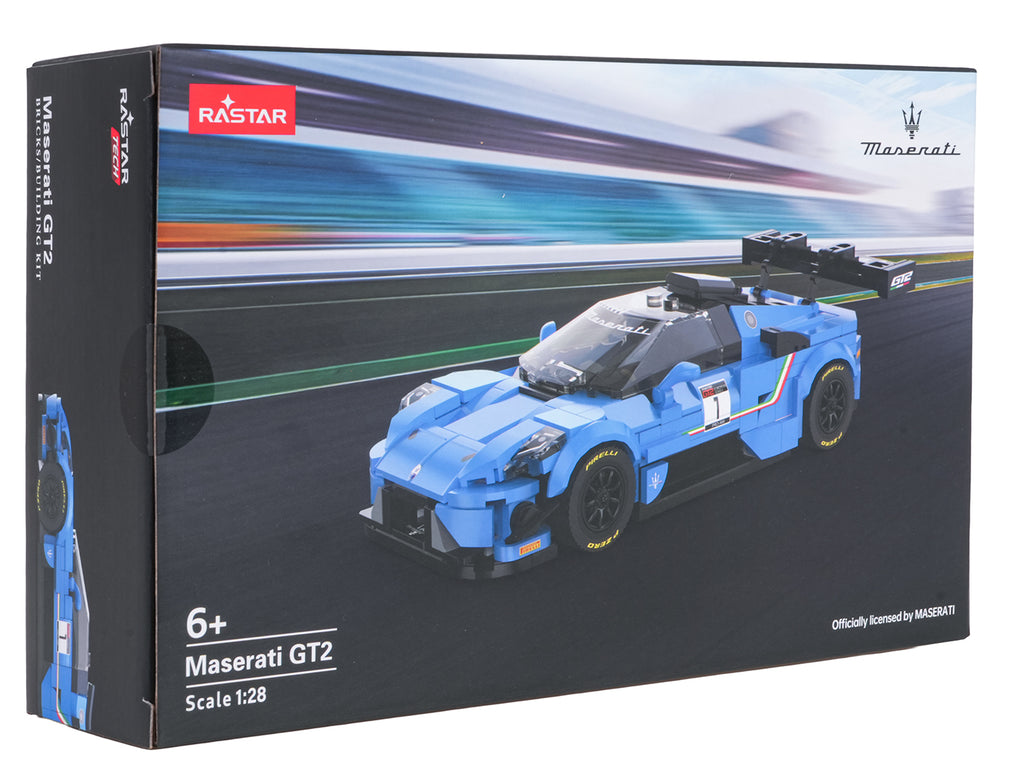 Car Blocks 1:28 Maserati MC20 GT2 Blue RASTAR