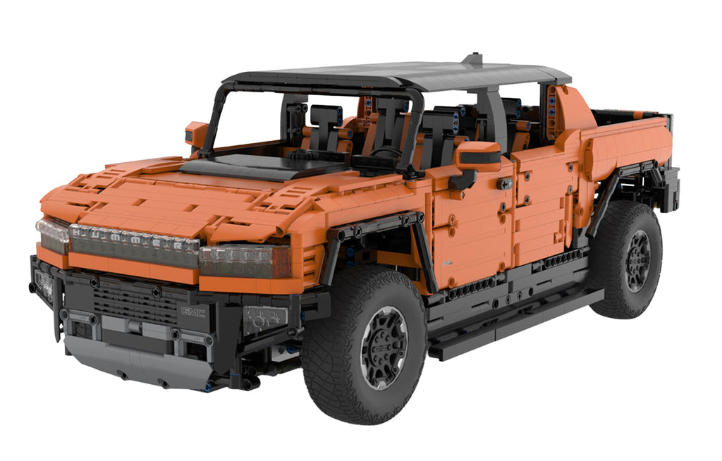 Blocks R/C Car 1:10 Hummer EV Orange RASTAR