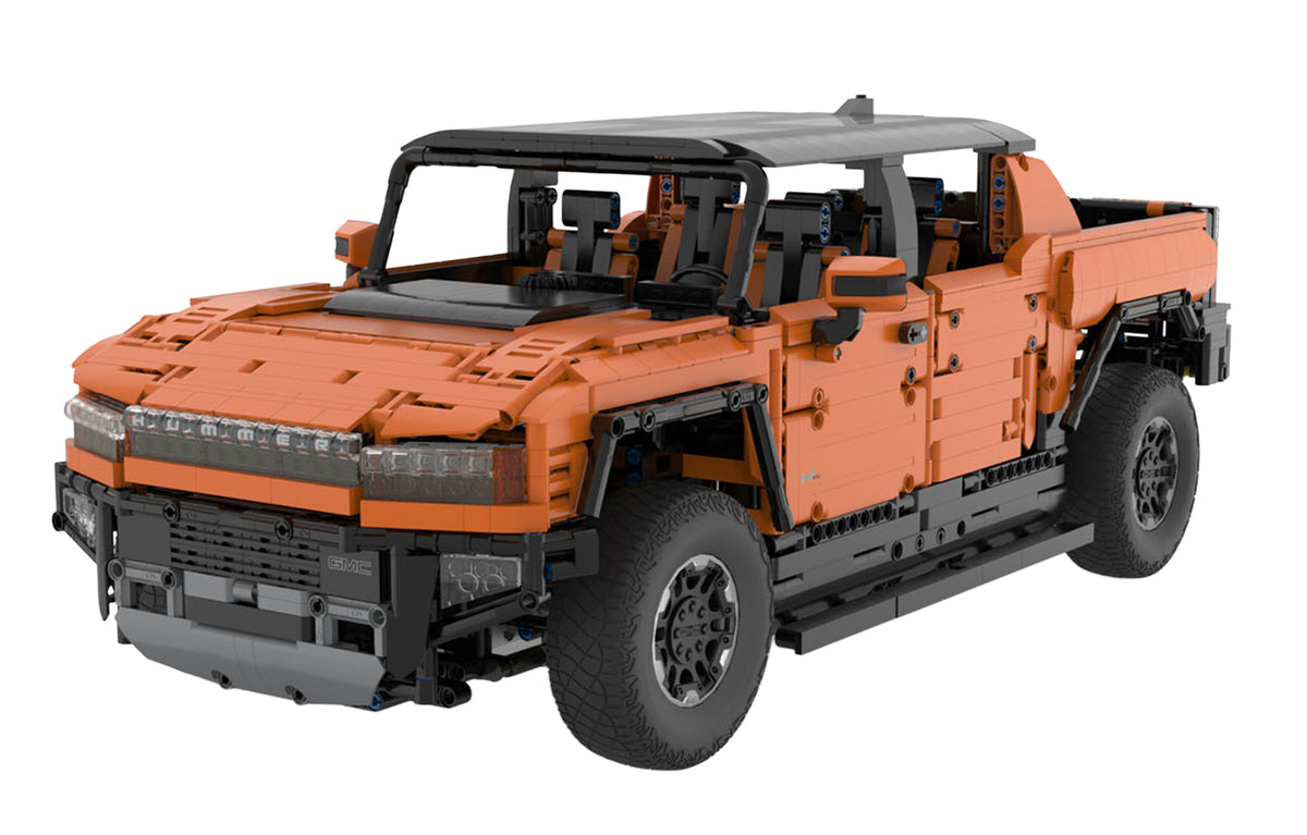 Blocks R/C Car 1:10 Hummer EV Orange RASTAR