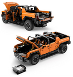 Blocks R/C Car 1:10 Hummer EV Orange RASTAR