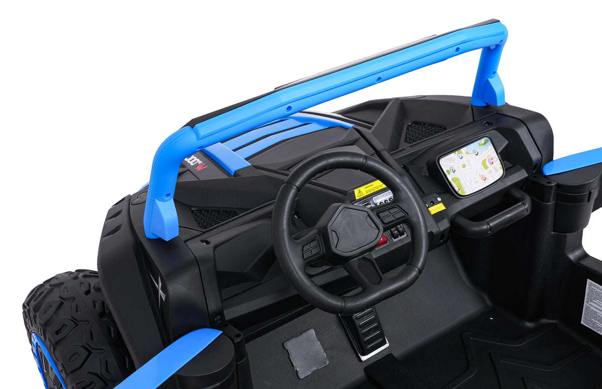 Elektrická buggy ATV Racing 4x4 modrá