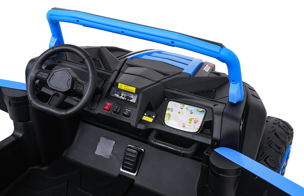 Elektrická buggy ATV Racing 4x4 modrá