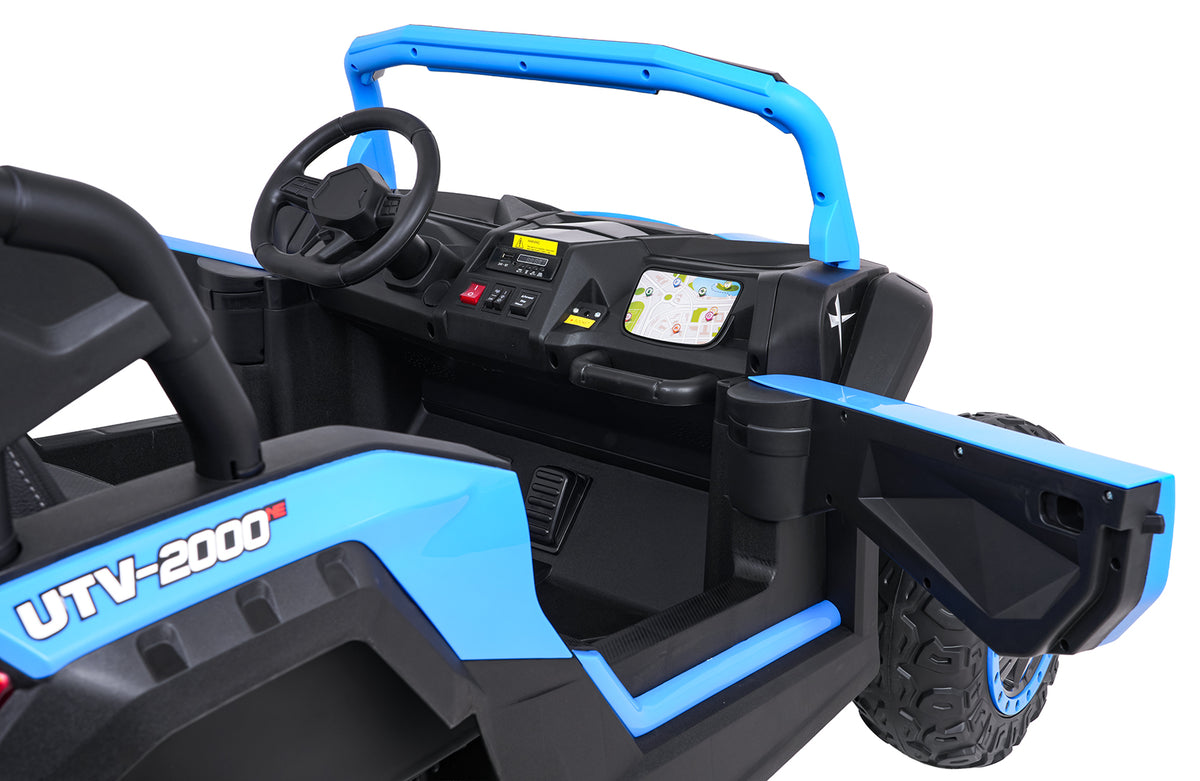 Elektrická buggy ATV Racing 4x4 modrá